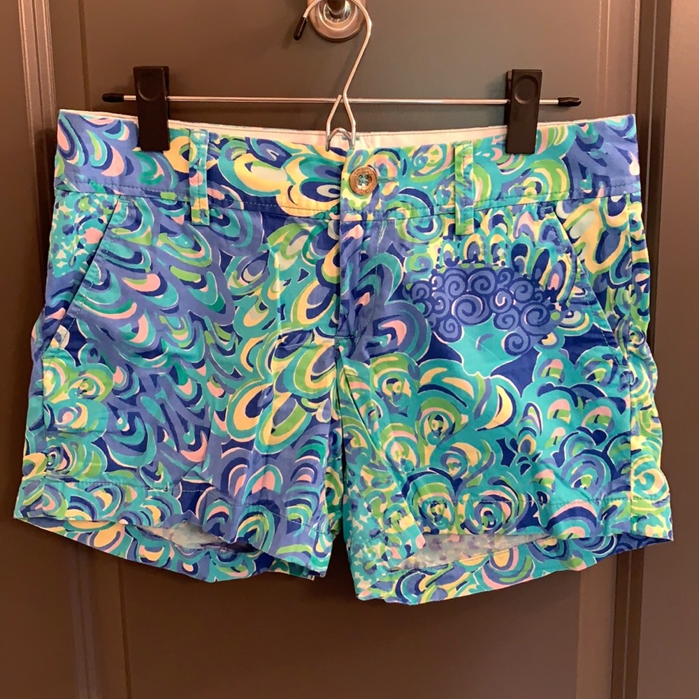 Lilly Pulitzer Callahan Short Lilly’s Lagoon Print